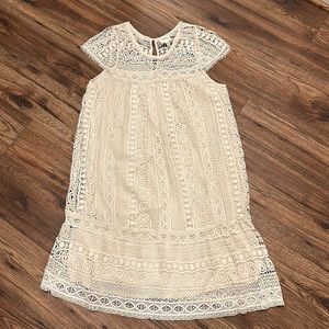 Anthropologie Maeve Lace Summer Dress